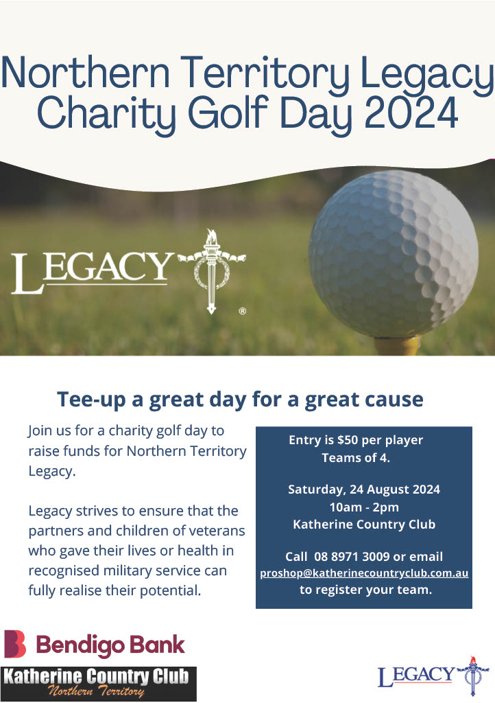 NT Legacy Charity Golf Day