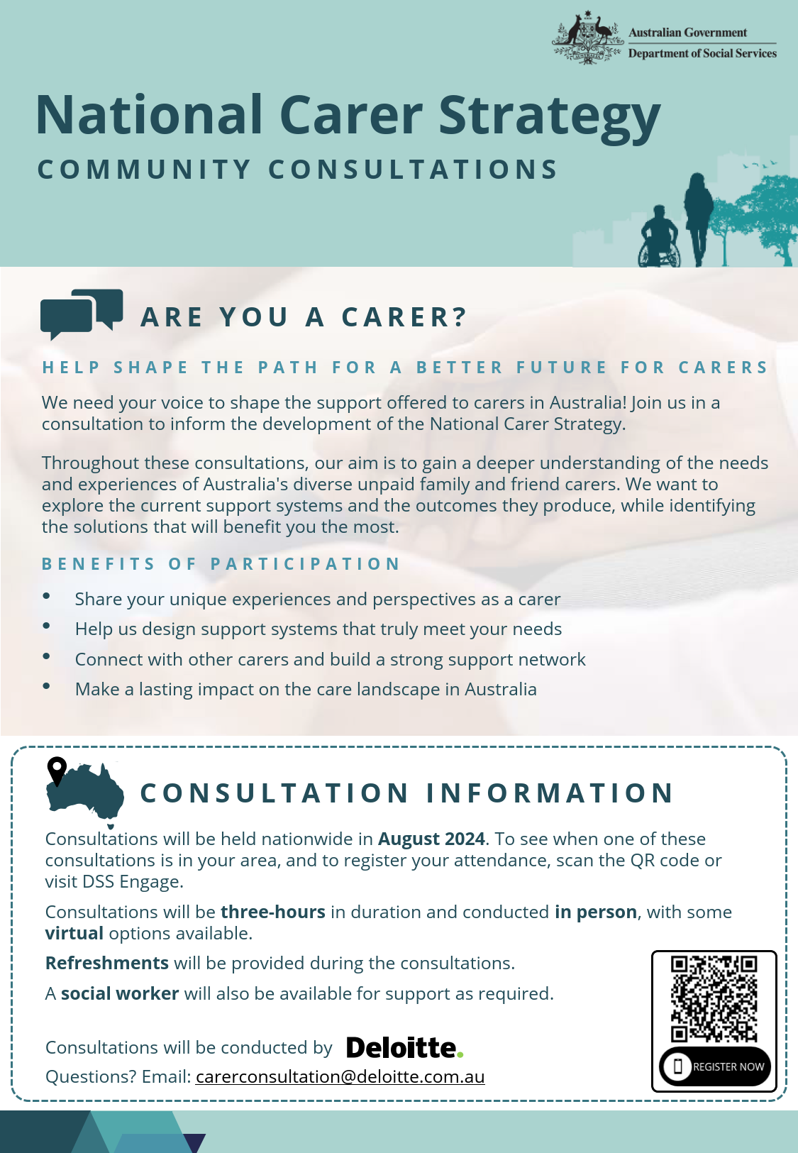Carer Consultation for the Development of the National Carer Strategy